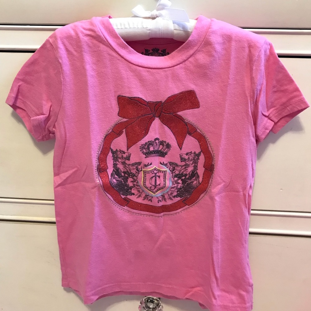 Gently worn Juicy pink T Shirt